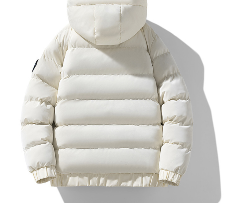 Men's Thick Warm Down Jacket – Oversized Hooded Winter Coat (Windproof & Trendy)_voghion.com