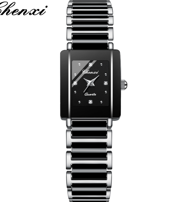 2023 Nieuwe Hot Selling Chenxi Vierkante Paar Horloge Mode Dameshorloge Business Heren Quartz Horloge Horloge_voghion.com