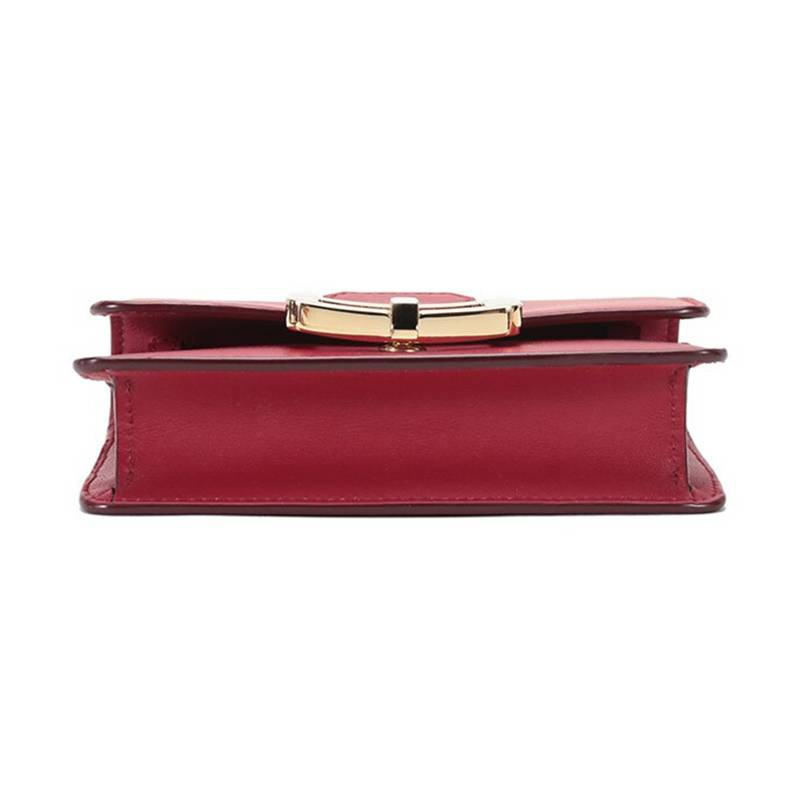 Bally Women's Red Classic Clutch JULYET W_voghion.com