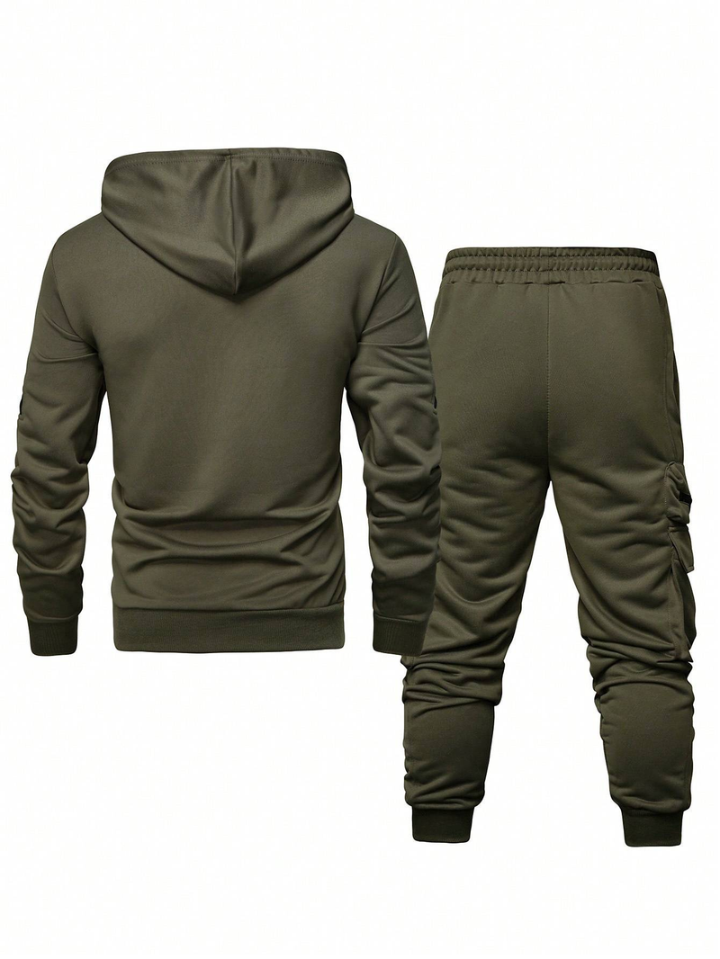 Lässiges Sportbekleidungsset für Herren im Herbst – Leichter Komfort mit modernem, sportlichem Styling_voghion.com