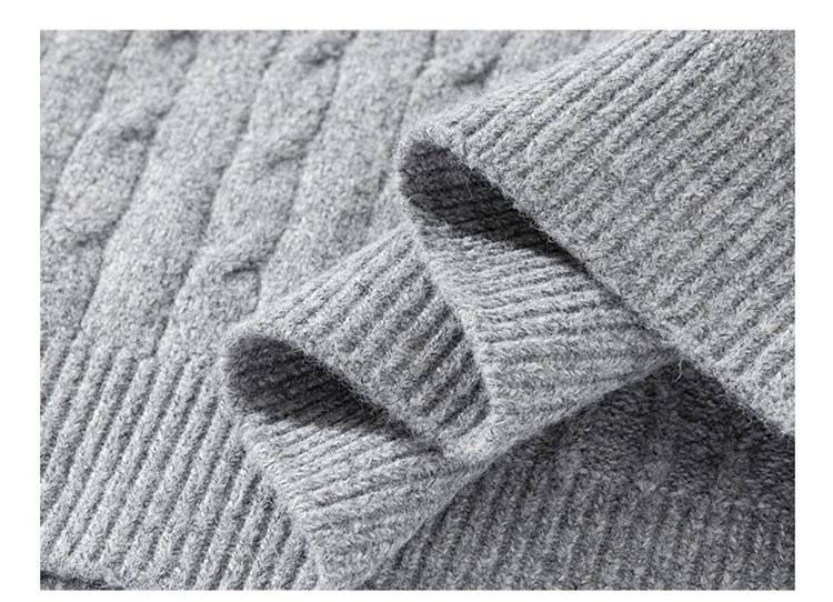 Cardigan masculino de cor sólida - malha casual slim fit com design de botão único, pulôver leve e estiloso para uso diário_voghion.com