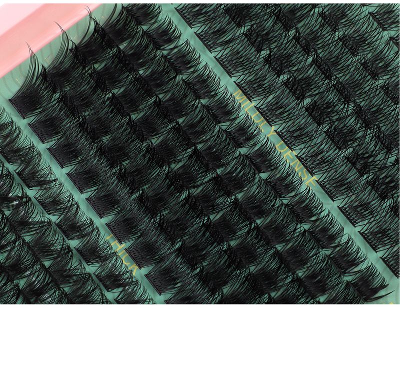 DIY Single Tuft Of Loose False Eyelashes, Naturally Thick And Mixed With Segmented 10-16mm Eyelashes_voghion.com