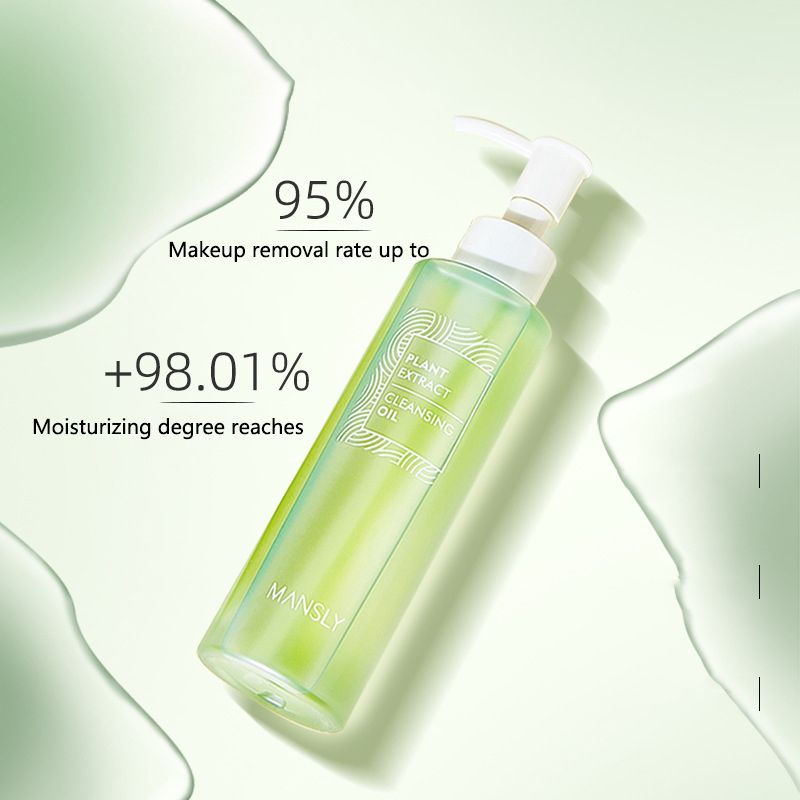 Plant Extract Cleansing Oil Gentle Cleaning Face Eye Lips Deep Cleaning Makeup Remover Water Moisture Skin Portable Travel Size_voghion.com