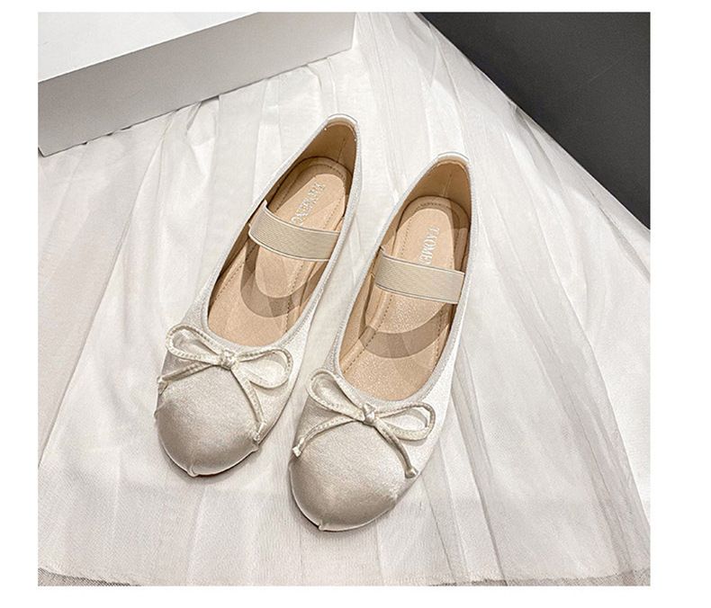 Flache Mary Jane Schuhe Schaf Wildleder Ballett Schnürsenkel Weiblichen Niedrigen Absatz Niedrigen Mund Casual Single-layer Schuhe Für Frauen_voghion.com