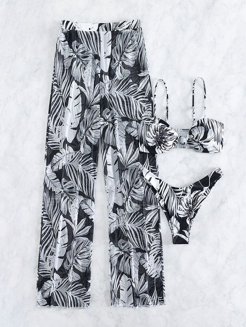 Abbigliamento da donna, bikini sexy, pantaloni a rete, costume da bagno da donna diviso in tre pezzi, lotto bikini_voghion.com