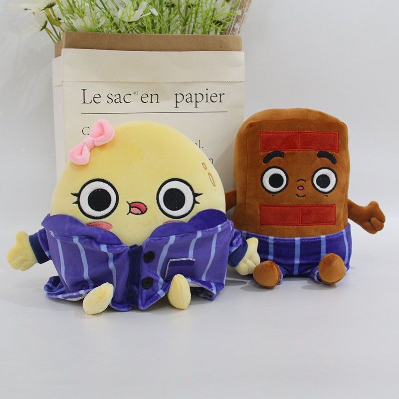 Plush And Choco Pancake Love Pancake Chocolate Stuffed Toy Unique And Soft Character Cartoon Plush_voghion.com