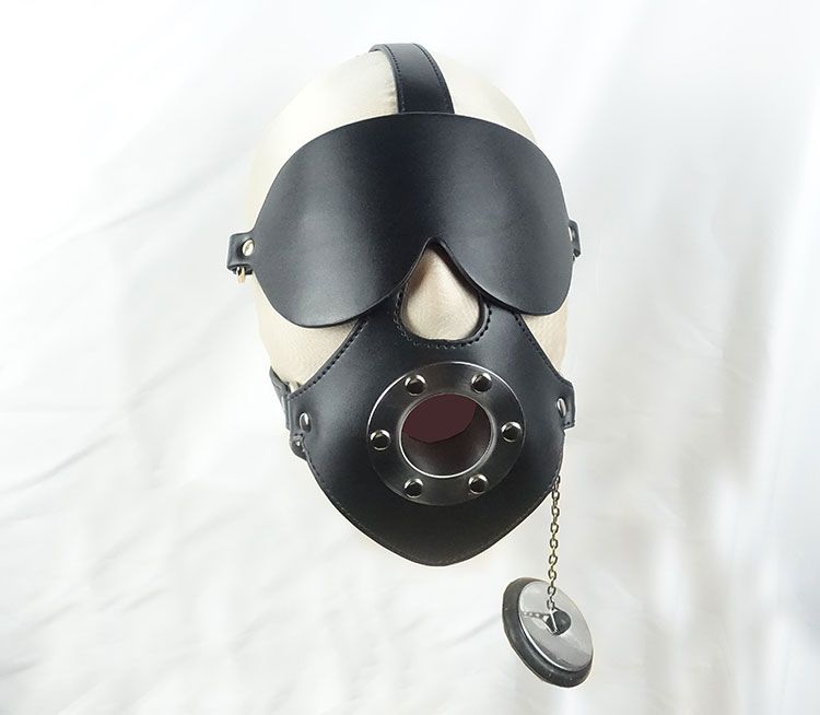 Harnais de cheval fixe en acier inoxydable avec gorge profonde et boule SM, esclave de toilettes forcé à l'eau bénite, bâillon, bouchon buccal sexy_voghion.com