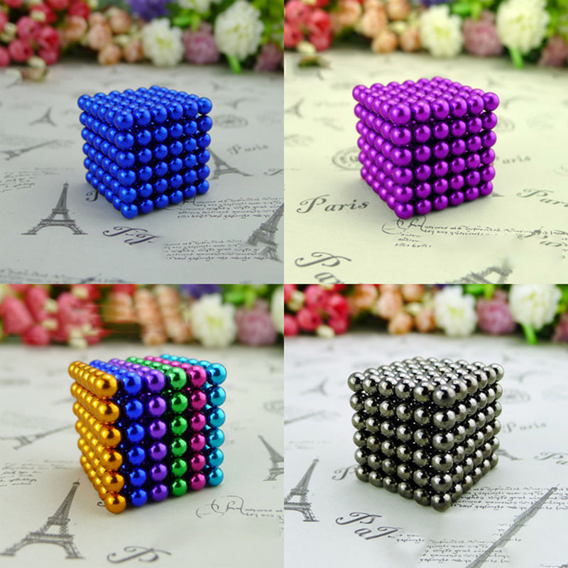 ToysMall 216Pcs/Set Bola Magnética Combinação Livre Desenvolve Criatividade Bolas Magnéticas Leves Blocos Cubo Para Casa_voghion.com