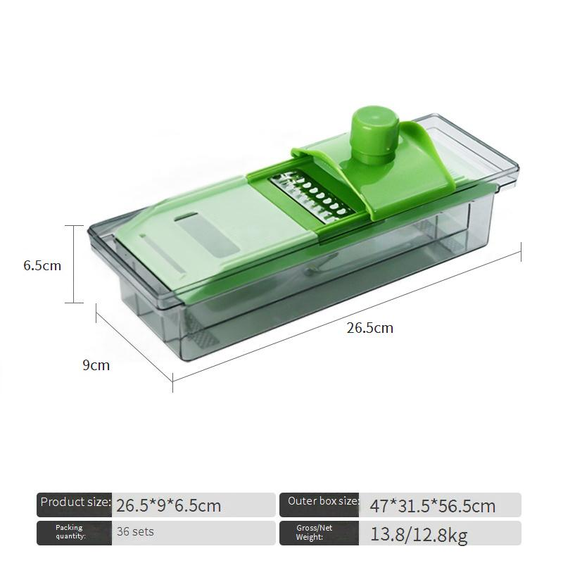 Ensemble de gadgets de cuisine, coupe-légumes multifonctionnel, trancheuse manuelle, râpe_voghion.com