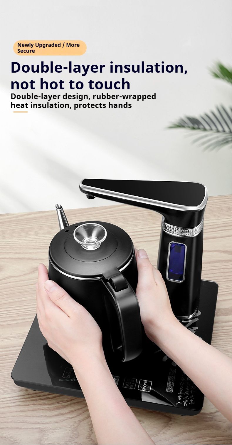 110V Automatic Water Dispenser & Electric Kettle – Touch Control, Fast Boiling (1.5L BPA-Free, Dual-Layer Insulation, Anti-Dry Burn Protection)_voghion.com