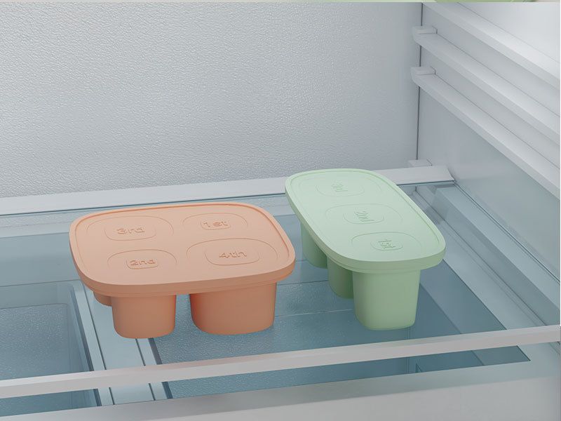 Ice Tray Mold 4 Grid Silicone Easy To Release Water Cup Ice Mold Ice Tray_voghion.com