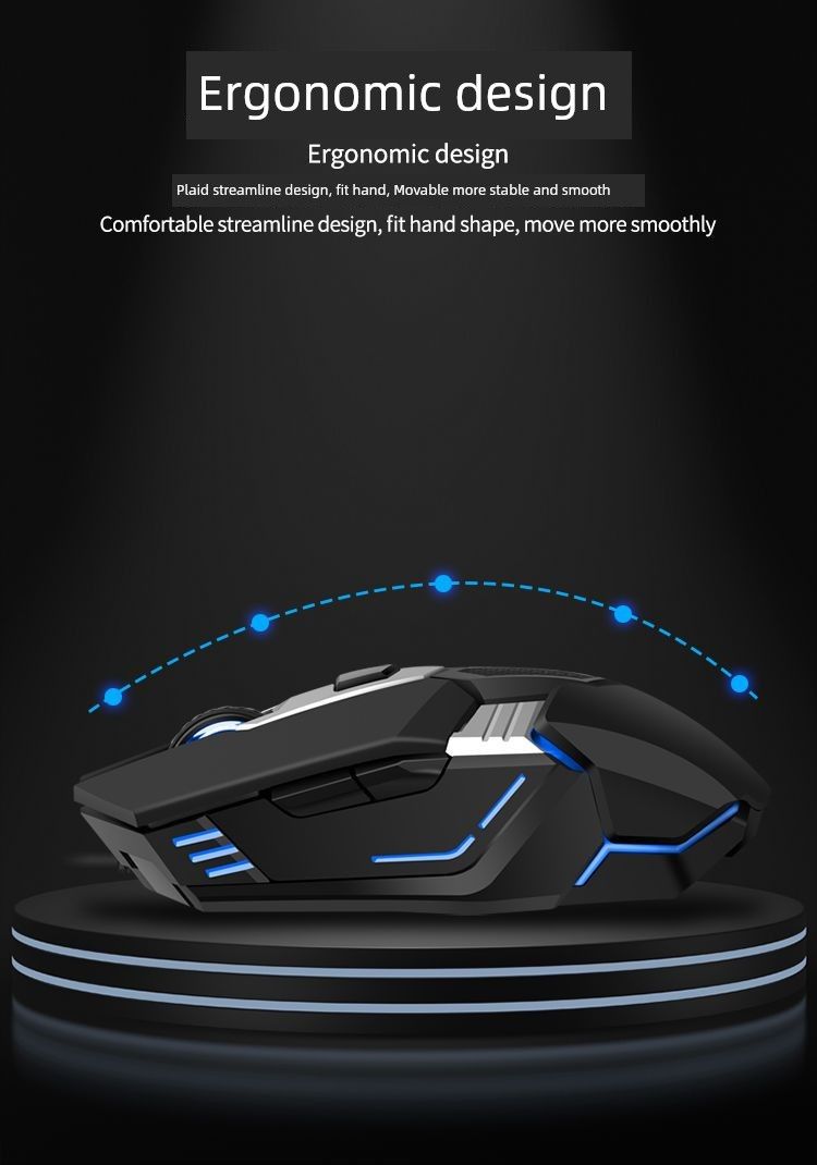 Viper Gaming Standard Edition Große Hand E-Sport Spiele Kabelgebundene Maus Computer Laptop Büro CF_voghion.com