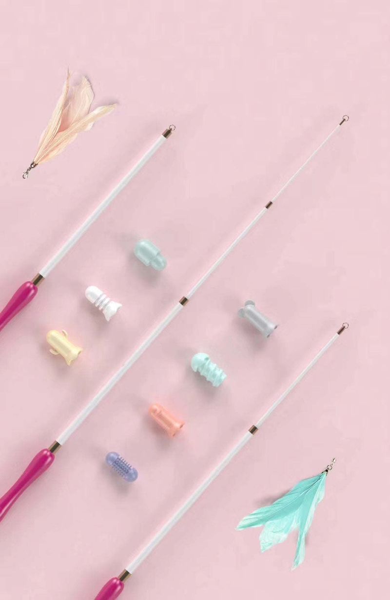 Pet Life 'Wander-cat' Customizeable and Extendable 10-in-1 Attachment Laser Cat Teaser_voghion.com