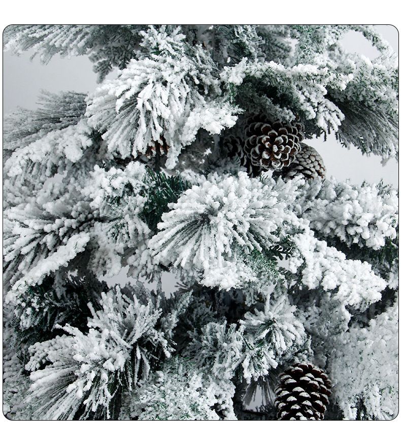 Natale Grande ago di pino grande PE pino frutto Neve Albero di Natale centro commerciale Natale Palla di Natale decorazione albero di simulazione_voghion.com
