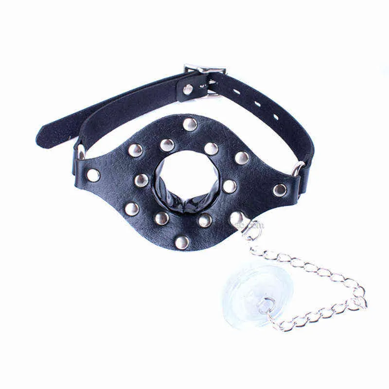 Zabawki dla dorosłych NXY Produkty erotyczne Otwarte usta Wtyczka Gag Bondage Niewolnik Pasy Fetysz Gry Erotyczne Pary Dla_voghion.com