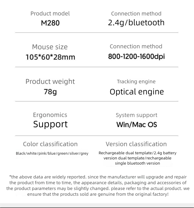 Wireless Dual-Mode Universal Silent 2.4g Bluetooth Mouse For Laptop And Desktop Computers_voghion.com