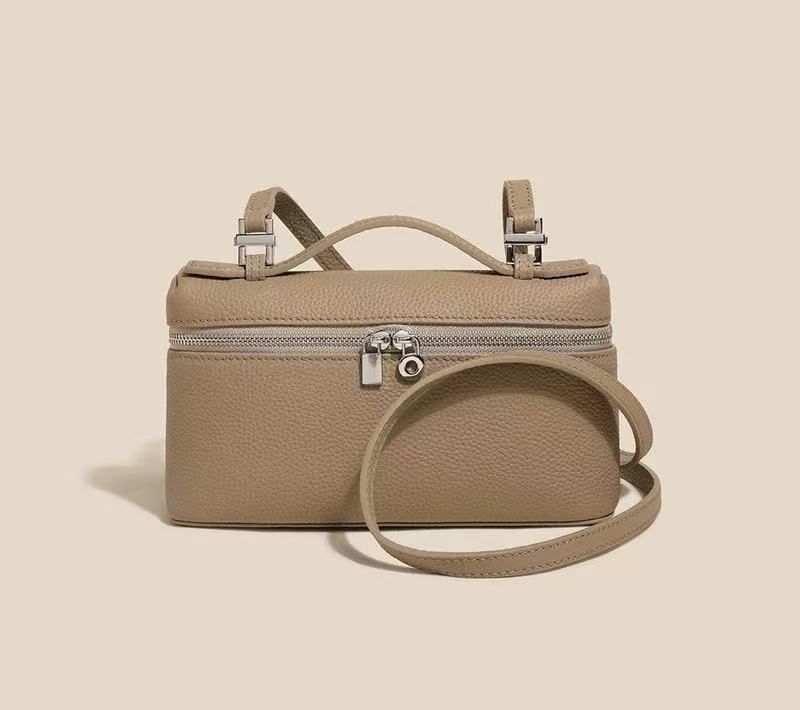 Top Layer Rindsleder LP19 Mittagessen 2025 Neue Box Gigi Gleichen Stil Schulter Handheld Crossbody Kleine Tasche Für Frauen_voghion.com