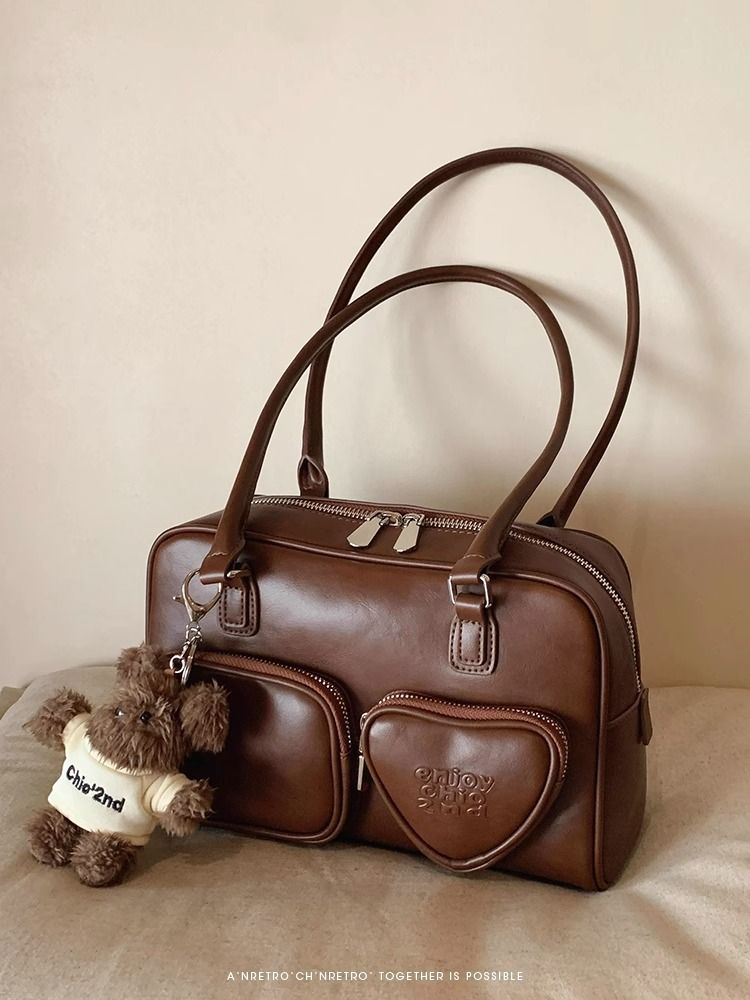 Cuscino illustrato per ragazze, borsa a mano alla moda di quest'anno, borsa a tracolla da donna, da portare sottobraccio, 2025_voghion.com
