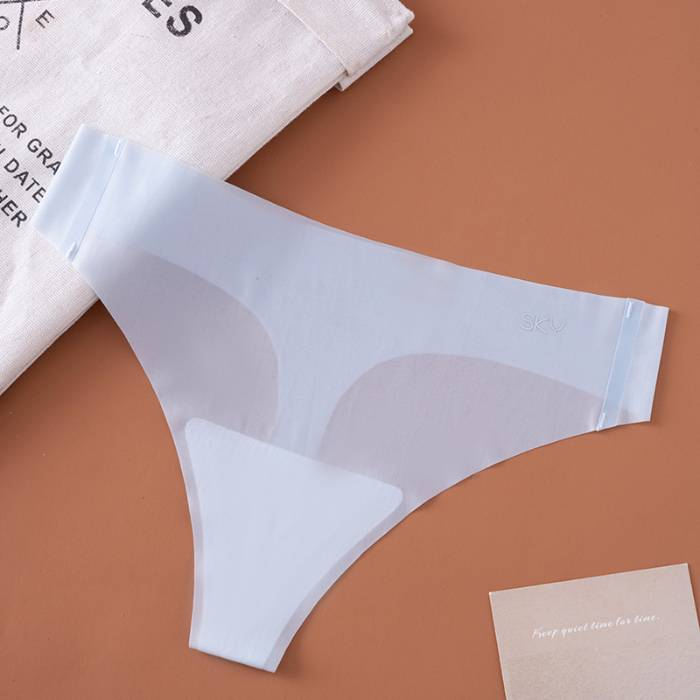 Hoogelastisch superdunne naadloze, ademende ondergoed sexy string vrouw_voghion.com