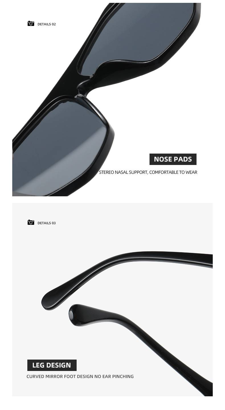 TGOGO Neue Pilotensonnenbrille für Herren ist keine europäische und amerikanische Straßenfotografie, moderne, polygonale Retro-Krötenbrille mit großem Rahmen, UV400_voghion.com