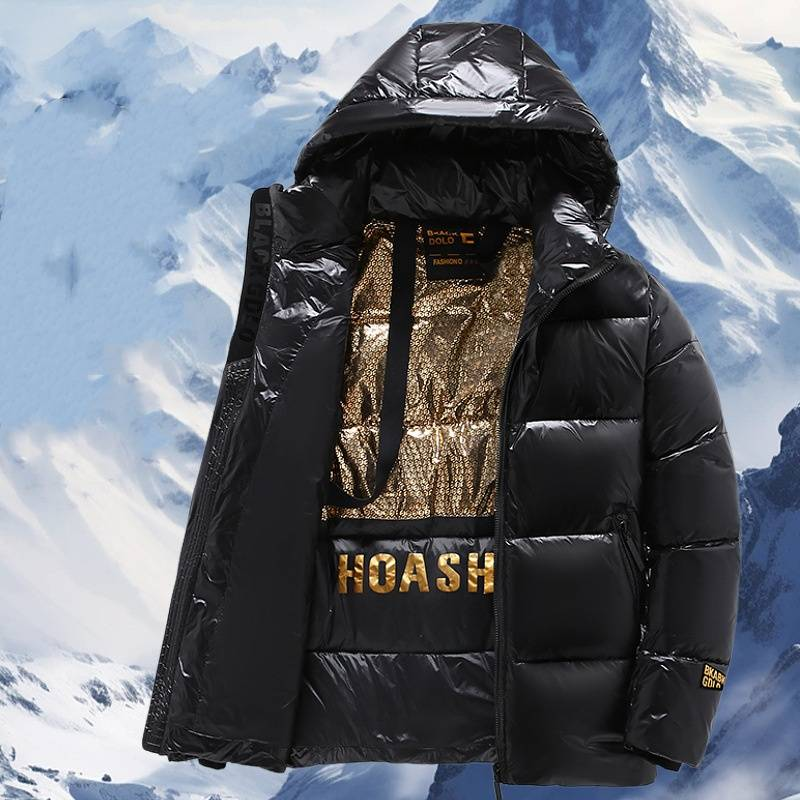 Women's Clothing High end goose winter coats jacket short thick winter coats jacket_voghion.com
