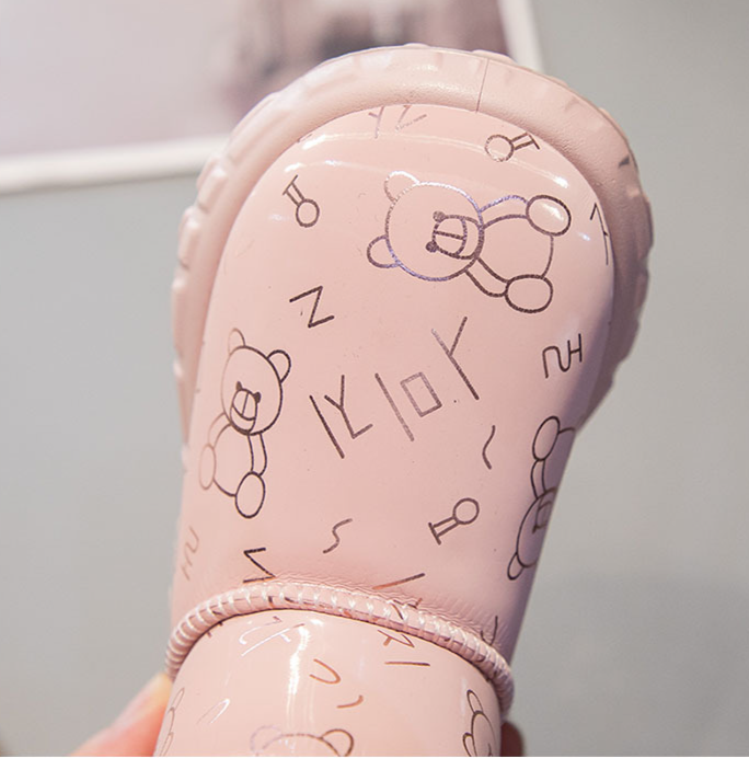 Kids' Shoes Autumn And Winter Snow Boots Plus Velvet Cotton Boots Cotton Shoes Waterproof Snow Boots_voghion.com
