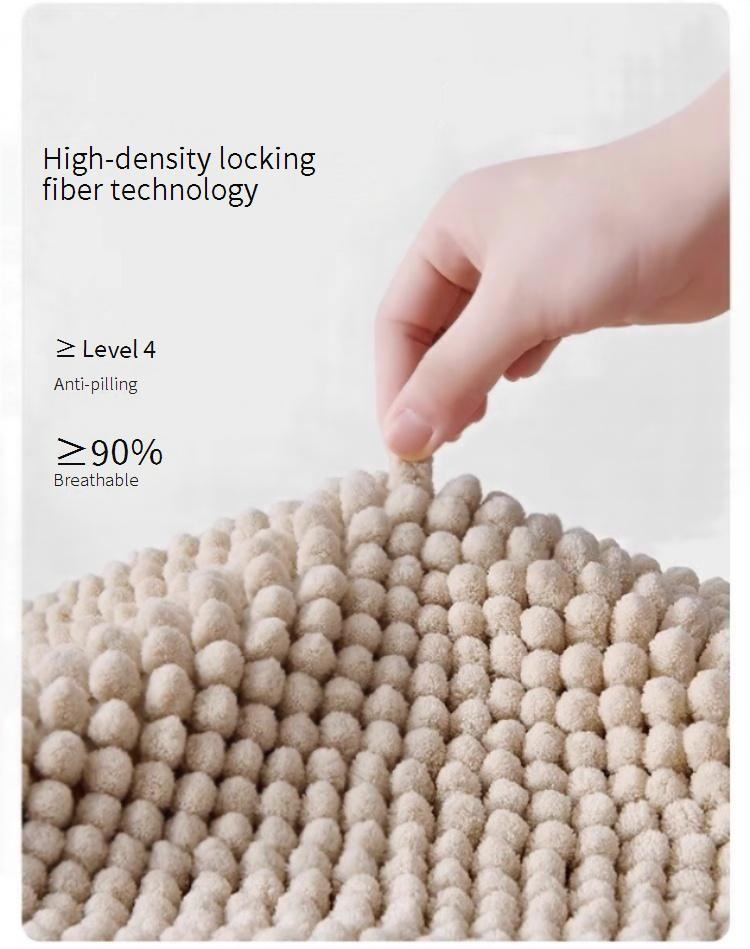 Premium Absorbent Bath Mat - Ultra Soft & Quick-Dry Non-Slip Bathroom Rug For Home & Hotel (Memory Foam Machine Washable)_voghion.com