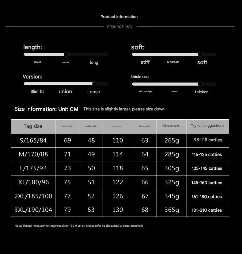 Men's Clothing Men's White Duck Down Puffer Jacket, Waterproof Winter Coat With Hood, Black & Green Short Jacket_voghion.com