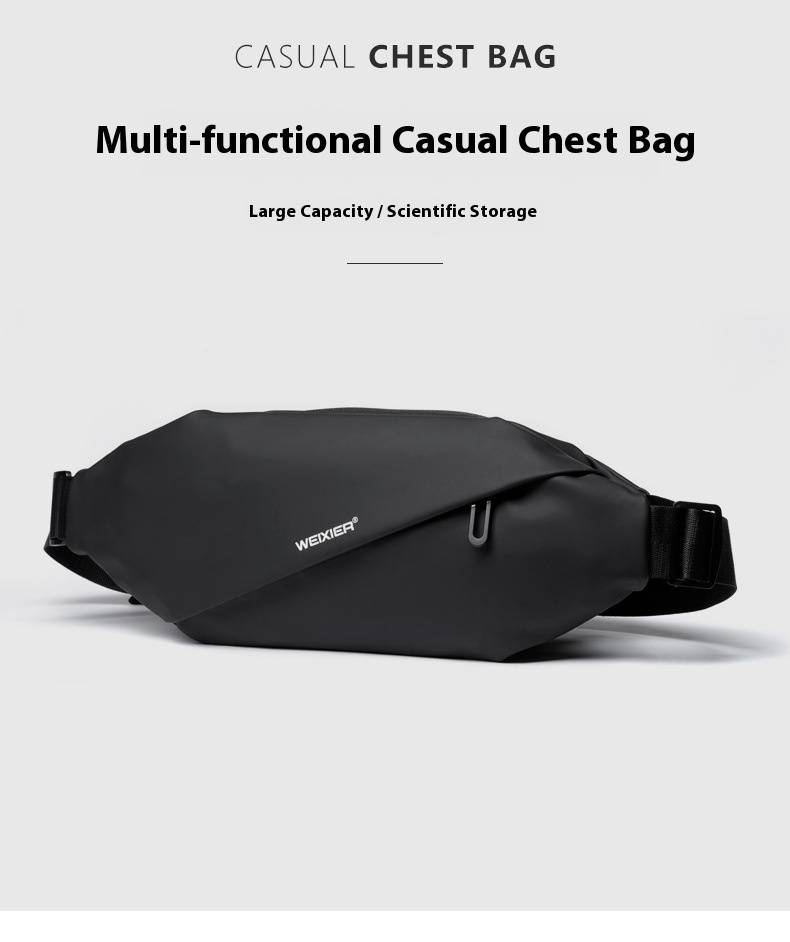 Marsupio da uomo, borsa a tracolla, borsa da corsa, multifunzionale, borsa da petto, borsa a tracolla per sport e tempo libero, impermeabile, marsupio per cellulare, borsa da uomo_voghion.com