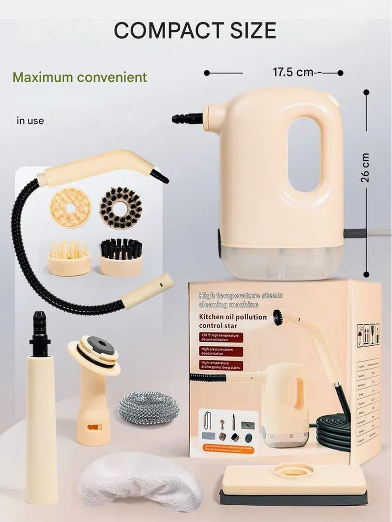 DaVKing Myjka parowa o wysokiej temperaturze i ciśnieniu, myjka i dezynfektor do małych urządzeń kuchennych, klimatyzator do sprzętu AGD, okap kuchenny_voghion.com