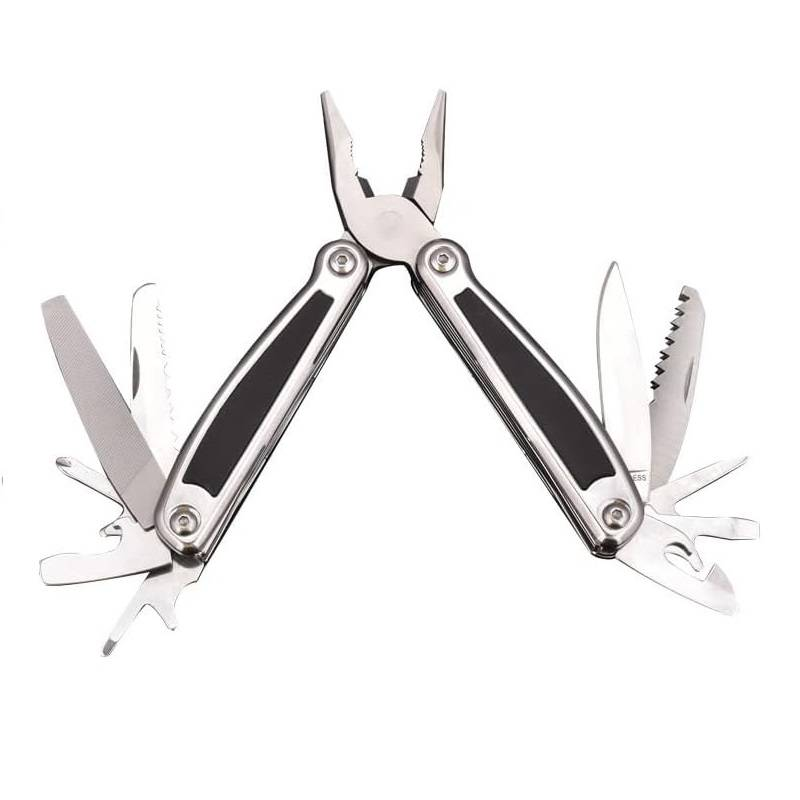 Multitool, 16 In 1 Multitool, Gifts For Men, Stainless Steel Multipliers, Camping Tools, Foldable & Self-Locking, Bottle Opener, Screwdriver, Etc._voghion.com