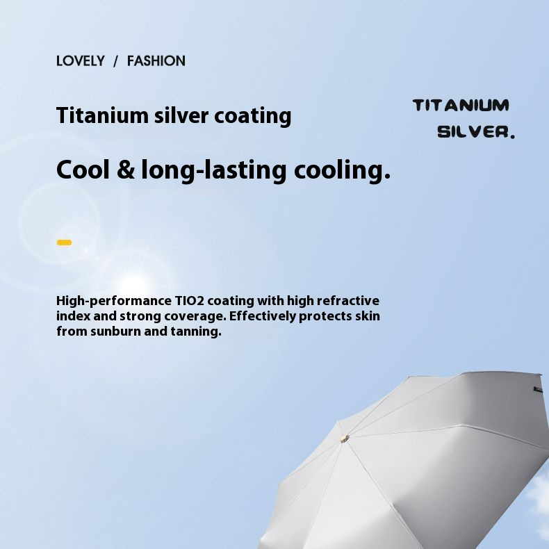 Doppellagiger Sonnenschirm mit Premium-UV-Schutz – Stilvolles TPE-Gewebe mit verstärktem Rahmen (manuelles Öffnen, langes Griffdesign)_voghion.com