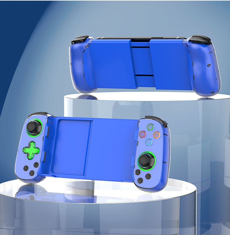 Yo D7 Portable LED Wireless Joystick Stretch Gamepad Switch PC Android IOS BT Game Controller For Mobile Phone_voghion.com