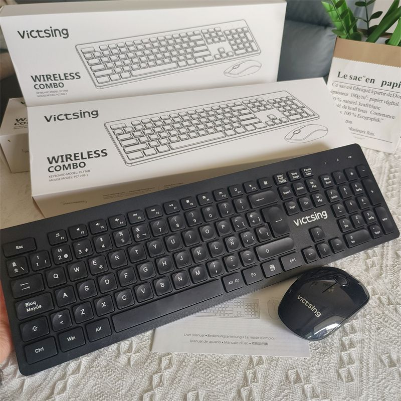 Alle Kollegen sind auf Lager Original 339 Jetzt 69 Desktop-Computer Notebook Neutral Stumm Drahtlose Maus Tastatur Anzug_voghion.com