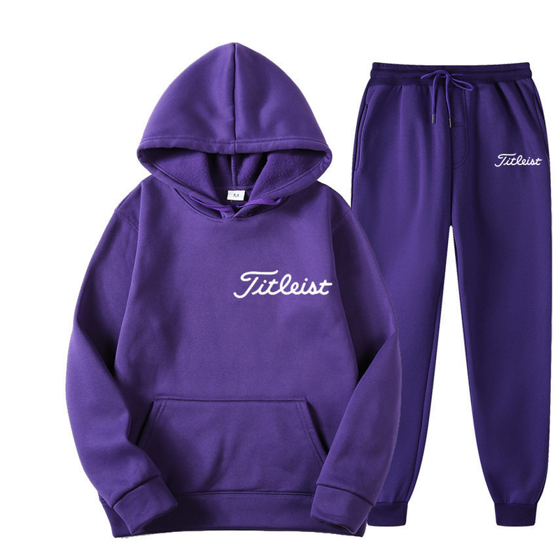Set sportivo casual da uomo e da donna con cappuccio isolante in peluche di marca alla moda della stagione 2024 primavera autunno_voghion.com