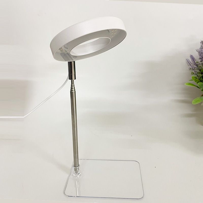 Lampada di crescita per piante telescopica a LED, anello d'angelo, luce rossa e blu, spettro completo, temporizzazione dei fiori, luce di riempimento per piante_voghion.com