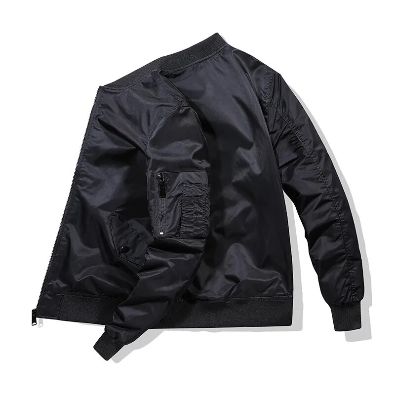 Férfi bomber dzseki, katonai MA1 pilóta dzseki, férfi baseball egyenruha, férfi szerszámos dzseki, plus size M-4XL_voghion.com