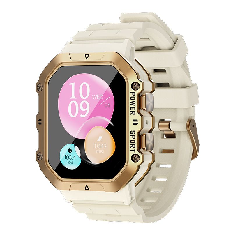 New W1 Smartwatch Heart Rate, Pressure, Blood Oxygen, Bluetooth Call, Voice Assistant, Photo Taking, Multi Exercise,_voghion.com