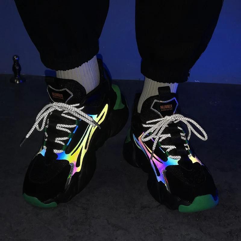 Sportschuhe Herren Free Custom Man Fashion Sports Sneakers Dicke Sohle Chunky Luminous Laufschuhe für Herren Runner_voghion.com