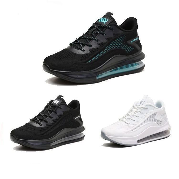 Buty męskie Gruba podeszwa Buty sportowe Wakacyjne bieganie Oddychające i odświeżające Poduszka powietrzna Fly Woven Buty do chodzenia i biegania na co dzień_voghion.com