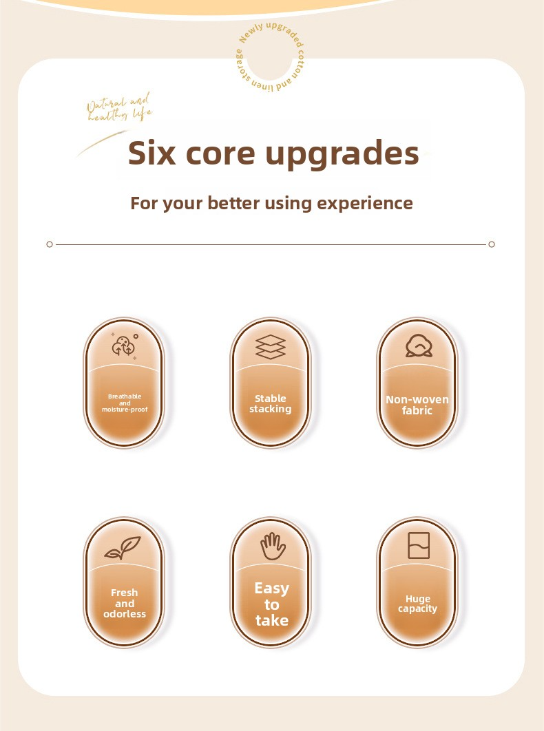 Contenitore pieghevole per vestiti - Organizzatore multiuso per cassetti con copertura antipolvere per organizzare armadi e guardaroba_voghion.com