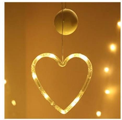 Luces LED navideñas con ventosa para ventanas: renos, muñecos de nieve, Papá Noel, estrellas y más. Ideales para el hogar y la tienda._voghion.com