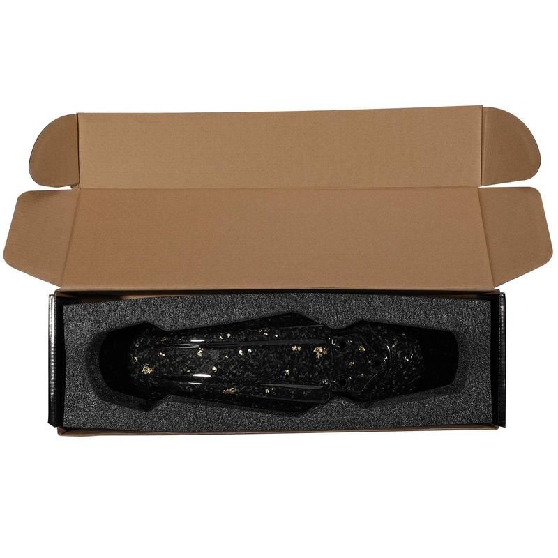 Carbonfaser-Kotflügel vorne für X/S Elektro-Dirtbike – Leichter und langlebiger Kotflügel für Offroad-Motorräder (Schwarzgold/Schwarzviolett, 49 x 13 x 10 cm)_voghion.com