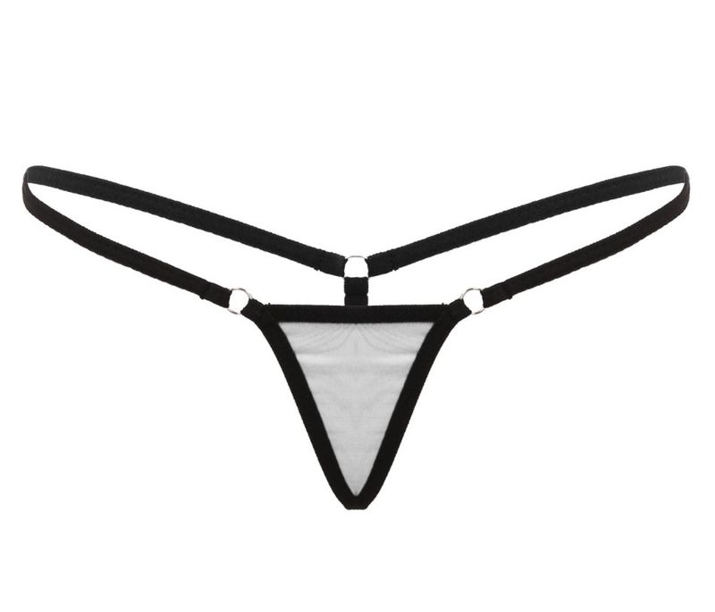Intiem ondergoed Sexy Pamas Pama-broek Doorschijnende T-vormige slip Dames T-rug mini badpak Zwembroek_voghion.com