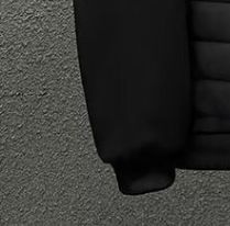 Giacca con cappuccio Urban Tech per uomo e donna - Cappotto invernale leggero con inserti a contrasto, poliestere impermeabile (bianco, nero)_voghion.com