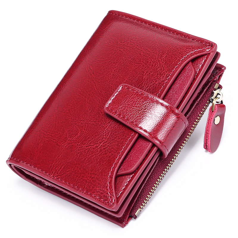 New Soft Leather W's Short Style Student Korean Version Multi-Functional Coin Purse Driver's License Wallet Trendy_voghion.com