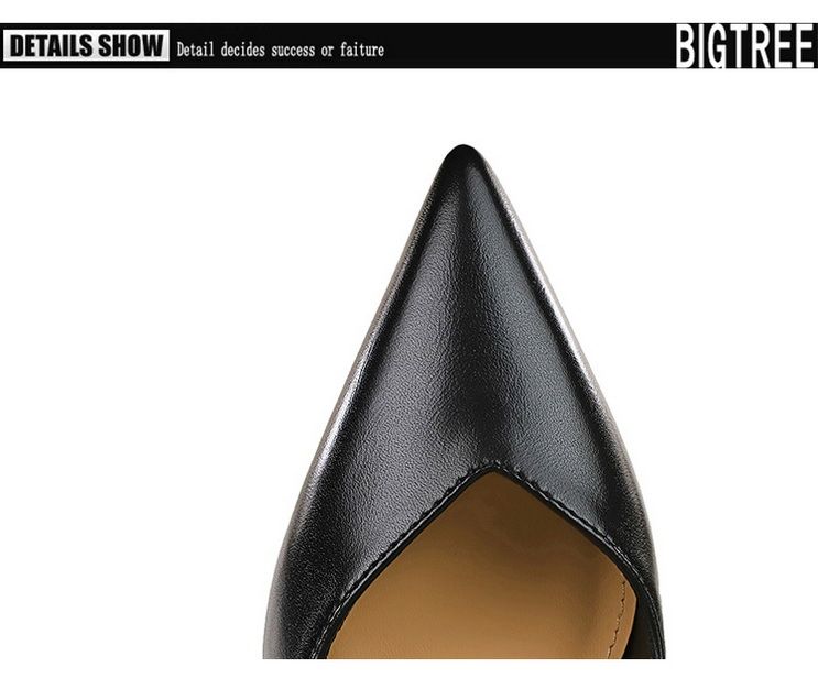 Vintage Style High Heels Pointed Toe Women's Dress Shoes For Party & Evening Wear, Chunky Heel & Two-Tone Design, Comfortable PU Upper & Rubber Sole_voghion.com