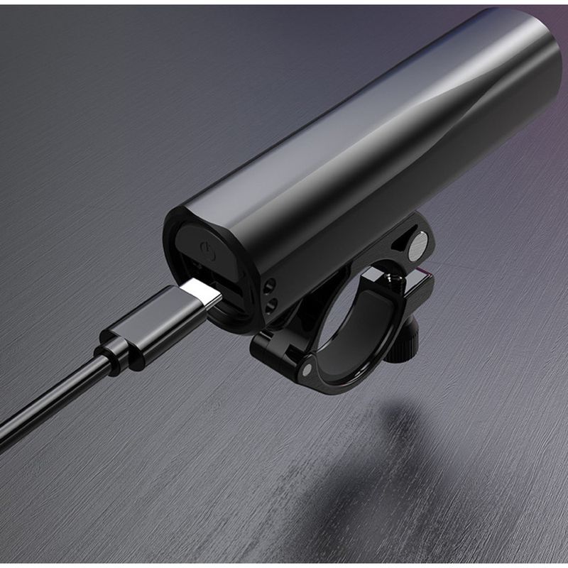 Luce anteriore per bicicletta da esterno in lega di alluminio con attacco per mountain bike, speciale per guida notturna_voghion.com