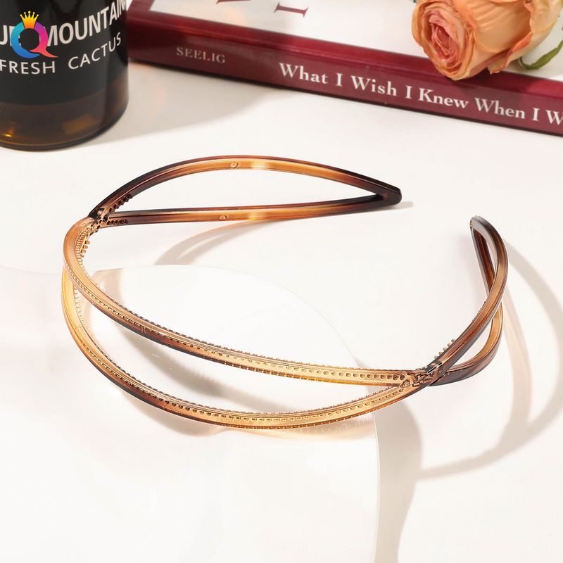 Hot Selling PC Wave Headband Face Washing Headband With Teeth Non Slip Hair Band High End Yiwu Hairpin Hair Accessories Wholesale_voghion.com