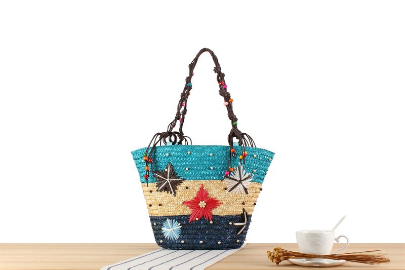 Dammetaschen Eendeel Dropshipping Neie Stil Handgemaachte Broderie Séistär Stréibeutel Perlen Gewieft Damenhandtasche Schëllerbeutel_voghion.com